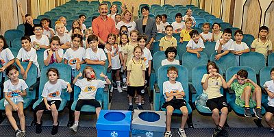 Alanya Belediyesi'nden okullarda sıfır atık eğitimi