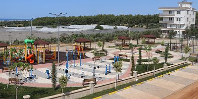 Alanya Belediyesi'nden Payallar mahallesine yeni bir park daha