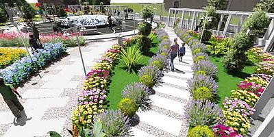 Alanya Belediyesi'nden Saray mahallesine yeni park