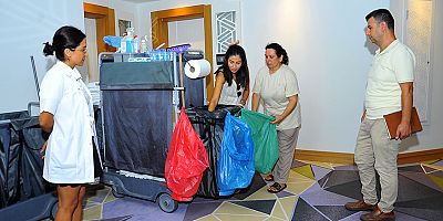 Alanya Belediyesi'nden turizm tesislerine sıfır atık eğitimi