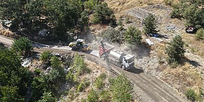 Alanya Belediyesi'nden Yeşilöz mahallesine 5 kilometrelik asfalt konforu