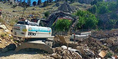 Alanya Belediyesi'nin yayla ve kırsal mesaisi devam ediyor