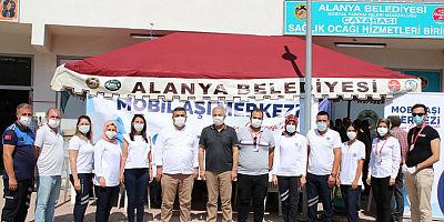 Alanya Belediyesi yaylalarda aşı seferberliği başlattı