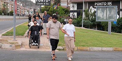 Alanya Çevreyolu'nda engelsiz yaya dönemi: 310 noktadaki erişim engeli kaldırıldı