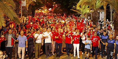 Alanya'da 30 Ağustos Zafer Bayramı coşkusu