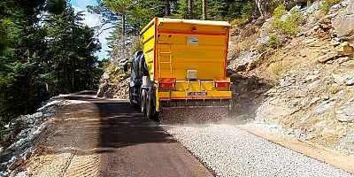 Alanya'da 7 mahallenin kullandığı grup yolu asfaltla buluştu