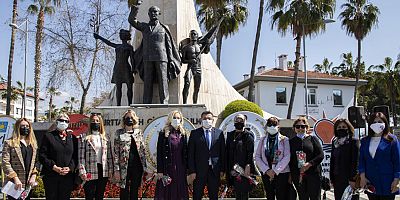 Alanya'da 8 Mart Dünya Emekçi Kadınlar Günü kutlandı