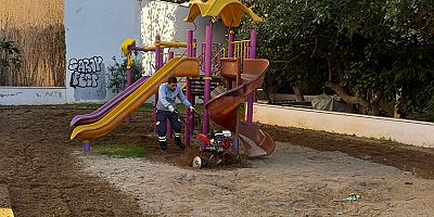Alanya'da çocuk parkları yenileniyor
