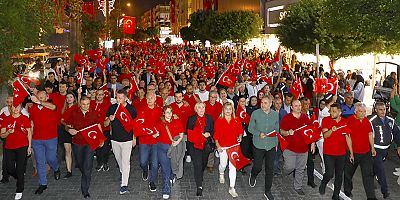 Alanya'da Cumhuriyet Bayramı coşkusu
