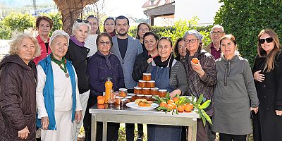 Alanya'da dayanışmanın en tatlı hali: Turunç reçelleri Taha Miraç ve Elise Deniz için kaynadı