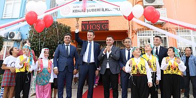 Alanya'da ilk ders zili çaldı