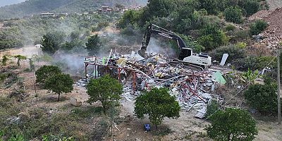 Alanya'da kaçak yapıya yer yok