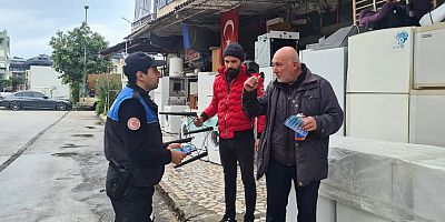 Alanya'da 'SUÇ EŞYASINI SATIN ALMA' Konusunda Bilgilendirme Yapıldı