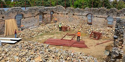 Alanya’da tarihi Gülevşen Camii restore ediliyor