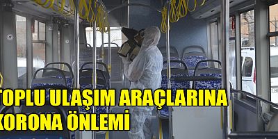 Alanya’da toplu ulaşım araçlarına korona önlemi
