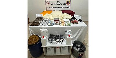 Alanya'da Uyuşturucu Operasyonu