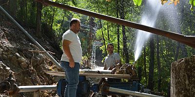 Alanya Gedevet Yaylası’nın su sorunu çözüldü