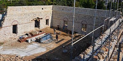 Alanya Gülevşen Camii yeniden hayat buluyor