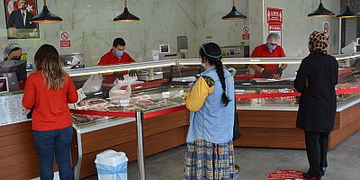 Alanya Halk Et Satış Mağazası’nda 1 yılda 63 bin kg et ürünü satıldı