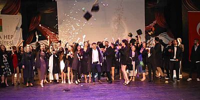 Alanya HEP’te mezuniyet heyecanı