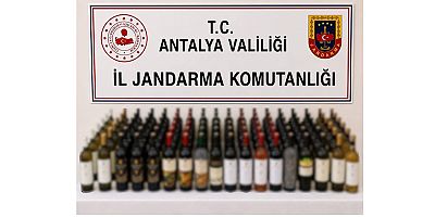 Alanya İlçesinde Kaçak Alkol Operasyonu