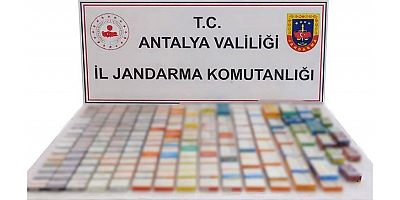 Alanya İlçesinde Kaçak Sigara Operasyonu