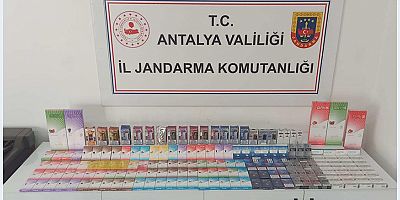 Alanya İlçesinde Kaçak Sigara Operasyonu