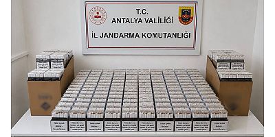 Alanya İlçesinde Kaçak Tütün Operasyonu