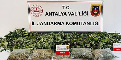 Alanya İlçesinde Uyuşturucu Operasyonu