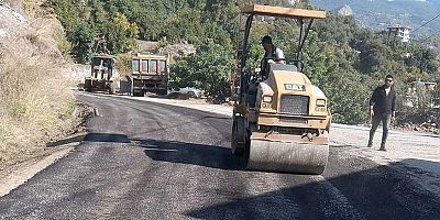 Alanya kırsalında yoğun mesai