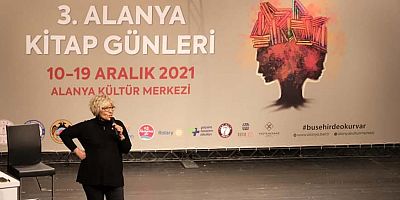 Alanya Kitap Günleri iki önemli ismi Alanya halkı ile buluşturdu