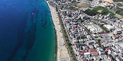 Alanya'nın kalbi Atatürk Caddesi yenileniyor