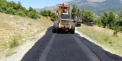 Alanya’nın yayla yollarında yaz mesaisi