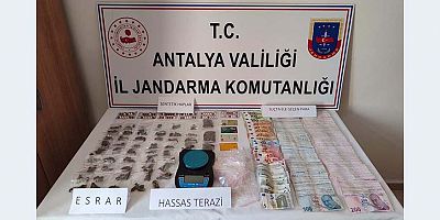 Alanya ve Manavgat İlçelerinde Uyuşturucu Operasyonu