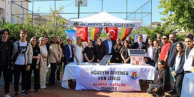 Alanya'ya gelen Alman öğrenciler sürdürülebilir enerji üzerine çalışmalarını tamamladı