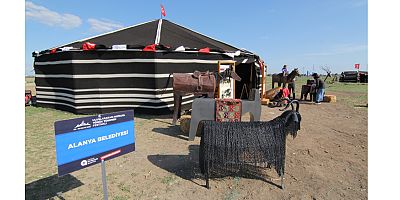 Alanya, Yörük ve Türkmen Festivali'nde tanıtıldı