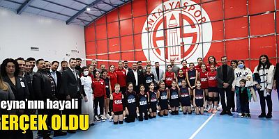 Aleyna’nın hayali gerçek oldu