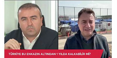 Ali Babacan'dan 
