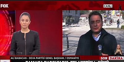 Ali Babacan deprem bölgesinde: ‘Türkiye’nin imkânları acilen buraya yönlendirilmeli’