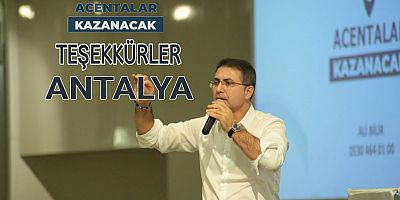 Ali Bilir Antalya'da seyahat acentaları ile sektörü değerlendirdi