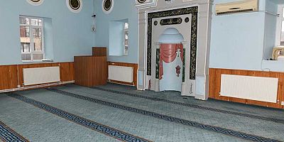 Aliköy’de cami ve Kur’an Kursunun kalorifer tesisatı yenilendi