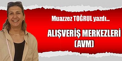 ALIŞVERİŞ MERKEZLERİ (AVM)