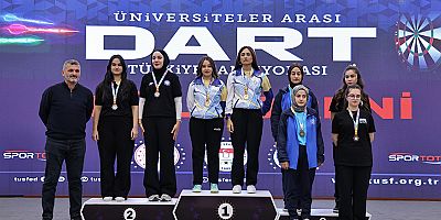 ALKÜ, Dart Şampiyonası'nda hedefi 12'den vurdu