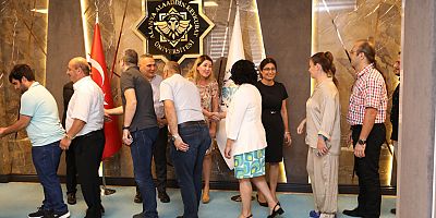 ALKÜ'de bayramlaşma töreni gerçekleştirildi