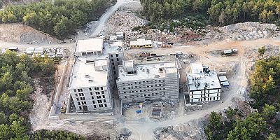 ALKÜ'de ortak derslikler binasının yapımı tüm hızıyla sürüyor