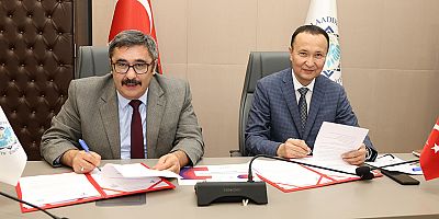 ALKÜ ile Uluslararası Taraz Üniversitesi, iş birliği için ilk adımı attı