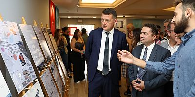 ALKÜ Mimarlık öğrencilerinin sergisi başladı