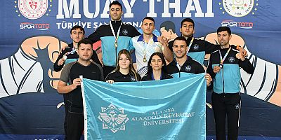 ALKÜ, Muay Thai Şampiyonası'na damga vurdu