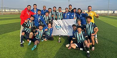 ALKÜ'nün gururları birinci oldu