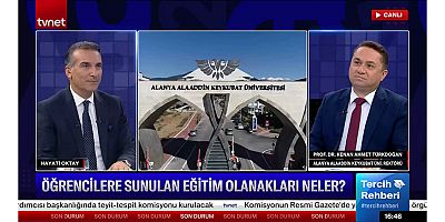 ALKÜ Rektörü Türkdoğan üniversite adaylarına seslendi: Önce kendinizi kefşedin, sonra bölüm seçin